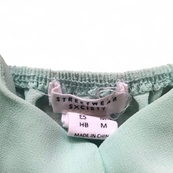 Streetwear Society Sheer Blouse - Picture 3 of 5